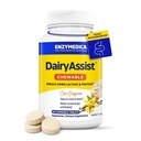Enzymedica DairyAssist Chewable, 2-in-1 Dairy, Lactose 및 Casein Digestion, 가스 및 Bloating Relief, 60 Chewable Tablet 용 다이제스트 효소