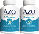 AZO D Mannose Urinary Tract 건강, 정화, 홍조 & 보호 Urinary Tract, No.1 Pharmacist 추천된 상표, 임상 힘, 비 GMO, 120 조사 (2의 포장)