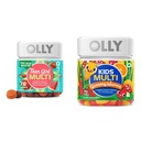 OLLY 십대 소녀 다 거미, 아이 Multivitamin 거미 웜, 비타민, 무기물, 면역 지원, 35 & 45 일 공급