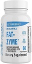 Dr. Colbert의 Keto Zone Fat-Zyme - Ketogenic Digestive Enzymes - HIgh Lipase - Vegan & Vegetarian Enzyme - 30 일 공급 - Veggies & Fats를 파괴하는 효소의 높은 수량을 포함합니다