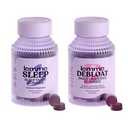 Lemme Sleep & Debloat 번들 - 수면 Gummies, Digestive & Gut Health, Probiotics & Prebiotics - 글루텐 무료, 젤라틴 무료, Non-GMO - 60 Ct를위한 약물없는 야간 보조 및 Debloat Gummies. 각