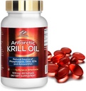 남극 Krill 기름 규정식 보충교재 (500 mg, 60 Softgels)