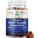 Nature Craft Daily Mens Multivitamins Gummies - 아연과 Biotin Immune 지원 Gummies를 가진 Mens Gummy Multivitamins - 에너지와 Immunity Non-GMO 글루텐 자유로운 Halal 90 조사를 위한 유력한 비타민
