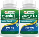 Thiamine Mononitrate 500 mg 정제 (120의 조사 2)의 포장)로 제일 자연적인 비타민 B1