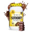 Isothority Whey Protein Isolate, 밀크 초콜릿, 2 lb - 매우 흡수성 분지 체인 아미노산 (BCAA) 25g Protein Per 서빙 당, 낮은 Carb - 근육 및 가속 회복