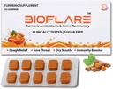 심황 Lozenges - 성인을위한 설탕 무료 기침 드롭, Sore Throat Relief & Dry Mouth Lozenges - 심황 Curcumin 보충, 항 염증 지원, 기침 억제제 (10 개)