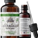 Astragalus Tincture, 유기 Astragalus 추출물 (Astragalus membranaceus) 초본 보충교재, 찬 압박된 유기 식물성 글리세린, 700 mg, 2개 oz (60 ml)에 있는 비 GMO
