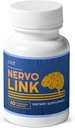 Nervolink - 100 % 천연 보충 Nerve-Support & Energy Boost, Reishi, Shiitake 및 Lion 's Mane Mushrooms, 미국에서 만든, 비 - GMO - 60 캡슐, 1 개월 공급