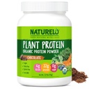 NATURELO 식물 단백질 분말, 초콜릿, 22g 단백질 - Non-GMO, Vegan, Gluten, Dairy, 또는 Soy - 인공 향료 없음, 합성 색칠, 보존제 또는 첨가제 - 20 서빙