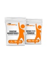 BulkSupplements 크레아틴 500g + BCAA 2 : 1 : 1 500g 번들