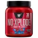BSN N.O.-XPLODE 사전 운동 분말, Creatine 및 Beta-Alanine, 맛이있는 남성과 여성을위한 에너지 보충 : 블루 Raz, 30 서빙
