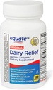 Dairy Relief Caplets, Original, Lactase Enzyme, 120 Equate (팩의 1) + 스티커