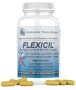Flexicil 고급 관절 기동성 및 지원 | 글루코사민, Chondroitin, MSM, Hyaluronic 산, 심황, Boswellia | 광대 스펙트럼 바이오 엔한 성분 | 120 Vege-Capsules | 30일 공급