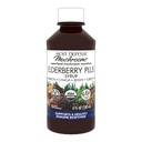 Host Defense Elderberry Plus Syrup - Immune, Respiratory & Lung Support Supplement * - 터키 꼬리, Reishi, Agarikon & Chaga * - 4 fl oz (12 인분)와 액체 버섯 보충