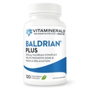 Vitaminerals 33+ Baldrian® Plus Natural Relaxing Support 표준화 된 발레란 추출물 (120)