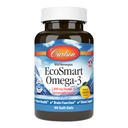 Carlson - EcoSmart Omega-3의 지속 가능한 근원은 심장, 뇌, 시각 & 합동 건강, 레몬, 90 연약한 젤을 승진시킵니다