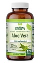 허브 비밀 알로에 Vera 25 Mg 농축 200 : 1 | 5000 Mg 동등 | 120 Softgel | Non-GMO | 글루텐 프리 | 미국
