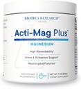 Biotics 연구 Acti-Mag PlusTM Highly Bioavailable는 400mg 마그네슘 공식, 5g/세빙, 낙관 응력 응답을, 승진시킵니다 휴식, 건강한 에너지 수준, 근육 이익 7 Oz를 강화했습니다