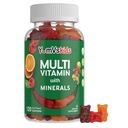 YumVs Kids Multivitamin Gummies - 과일 맛을 내는 Chewable 아이들의 Multivitamin - 12의 무기물 & 비타민 A C D3 E B6 B12 (120의 조사 1))를 가진 아이 비타민 Multivitamin 거미