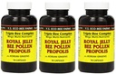 Y.S. Eco Bee Farms, (3 팩) Royal Jelly, Bee Pollen, Propolis, Plus Korean Ginseng, 90 캡슐