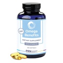 PRN DE 오메가 3 보충 - 240 Softgels, 60 일 공급 - rTG 오메가 3 지방산 1680mg EPA, 560mg DHA & 비타민 D 피부, 관절, 눈 & 심장 건강