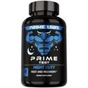 Prime Labs Night Duty - 야간 테스토스테론 부스터 및 수면 지원 - PM Rest & Muscle Recovery Supplements - 60 Count