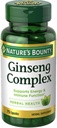 Nature's Bounty Ginseng Complex 초본 건강 캡슐 75 ea (팩의 5)