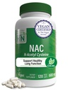 건강 스럽 영양 NAC N-Acetyl-Cysteine 600mg 120 캡슐 | Vegan 인증 | 가장 순수한 NAC 보충 | 건강한 덩어리 기능 및 세포 건강 지원 | 비 GMO Soy & 글루텐 무료