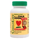 아이를 위한 CHILDLIFE ESSENTIALS 순수한 DHA - DHA 보충교재, DHA EPA 오메가 3 보충교재, 아이들 DHA Chewables, 아기 DHA, 유아를 위한 물고기 기름, 글루텐 자유로운 - 자연적인 베리, 90의 Softgels (1의 포장)