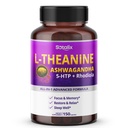 Ashwagandha 5-HTP + Rhodiola와 Sotalix L-Theanine 보충 - 초점 & 기억, 복원 및 휴식, 수면 품질 - 미국 제작 및 테스트 (150 개)