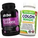 Liver & Colon Cleanse Detox Support Supplement - Intestinal Bloating & Daily Constipation Relief에 대한 천연 Bowel Cleanser 알약 - 우유 Thistle Dandelion Cap & Aid Gallbladder 보충 교재