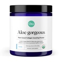 Ora Organic Vegan Collagen-Boosting Powder for Women and Men - Hair, Skin, & Nails Support - 대나무 실리카, 식물 기반 단백질, 유기 비타민 C, 알로에 Vera - 바닐라 맛, 20 서빙