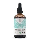 Bilberry Fruit USDA Organic Alcohol-Free Extract | 규정식 보충교재, 고순도 탄약 | Bilberry (Vaccinium Myrtillus)에서 만든 과일 4 oz