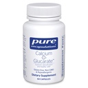 순수 캡슐화 칼슘-D-Glucarate | 간병, 덩어리, 브러스트, 콜론의 세포 건강을 지원할 수 있는 보충 | 60 캡슐
