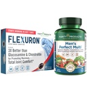 순수성 제품 번들 - 남자의 완벽한 다 + Flexuron 합동 공식 남자의 다 지원 건강한 활력, 에너지 +More - Flexuron - Glucosamine & Chondroitin 보다는 더 나은 3X - 30 일 공급