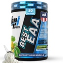 BPI 스포츠 필수 아미노산 EAA 분말 - 전, Intra & 포스트 운동 음료 - 남자 & 여자를 위한 BCAA 분말, EAA + BCAA + Hydration. EAA의 10g를 가진 진보된 공식. (Sour 힘)