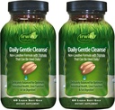Irwin Naturals Daily Gentle Cleanse - 60 액체 Soft-Gels, 2 팩 - Triphala가있는 비 윤활제