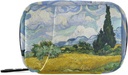 Cypresses Van Gogh Pill Box 7 Day Pill Case Bag Travel Pill 주최자 Bag with 지퍼 Portable Weekly Case Compact Size for Vitamin Supplement Holder