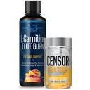 Censor NDS 영양 뚱뚱한 손실 바디 토너 CLA (90 Softgels) & Siren 실험실 L Carnitine 엘리트 화상 뚱뚱한 손실 지원 Malibu 바닷가 돌풍 3000 mg (32 서빙)