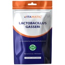 Vitamatic Lactobacillus Gasseri Probiotic Powder - 소화 건강 지원 - 100 그램 (3.5 OZ) - 100 서빙