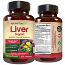Liver Cleanse Detox & Repair | 허브 라이브 지원 보충 W / 20 + Liver Health Nutrients, 우유 이틀, Turmeric, Ginger, Dandelion, 아연, Artichoke & Optimal Liver Support에 대한 자세한 정보 | 120 캡슐