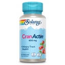SOLARAY CranActin Cranberry Extract 400 mg - 여성 및 남성을위한 크랜베리 보충제 - 비타민 C와 Bladder 및 Urinary Tract Health Support - Vegan, 60 일 보증, 30 서빙, 30 VegCaps
