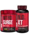 Jacked Factory Nitrosurge Shred Thermogenic Pre-Workout 에 Blueberry Lemonade & N.O. XT Nitric 산화물 부스터 에 대한 남성 & 여성