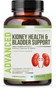 Kidney Cleanse Detox & Repair and Bladder Support- Kidney Support Supplement for Kidney Restore with Chanca Piedra,Cranberry, Kidney Detox 및 Bladder Health.60 일 공급
