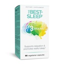 자연적인 요인 3개의 뇌, 제일 뇌, 지원 Relaxation & Restful 잠, Vegan, 90의 캡슐