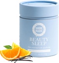 프리미엄 마린 콜라겐 (Premium Marine Collagen)과 함께 마법의 아름다움 수면 - 마그네슘 및 L-Theanine과 하이드로 즈드 유형 I-IV 펩타이드, Relaxation & Restful Sleep, Orange-Vanilla 풍미, Sugar-Free,Melatonin-Free