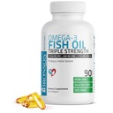 Bronson 오메가 3 물고기 기름 세겹 힘 2720 mg의 높은 EPA 1250 mg DHA 488 mg의 비 GMO 무거운 금속은, 90 Softgels 시험했습니다