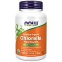 NOW 식품 보충제, 유기 염소 자연적 사건 Chlorophyll, Beta Carotene, 혼합 Carotenoids, 비타민 C, 철 및 단백질, 4-Ounce를 가진 분말