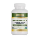 Nature's Lab Mushroom 7 Organic Blend - Immune System, Cell Function 및 Endurance - 90 캡슐 (45 인분)