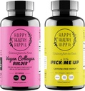 행복한 건강한 Hippie Pick Me Up Natural Energy Pills & Vegan Collagen Builder